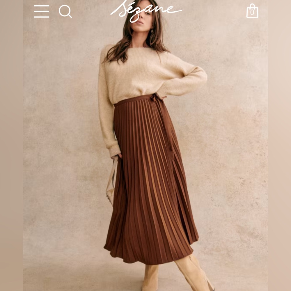 Sezane Dila Skirt NWOT